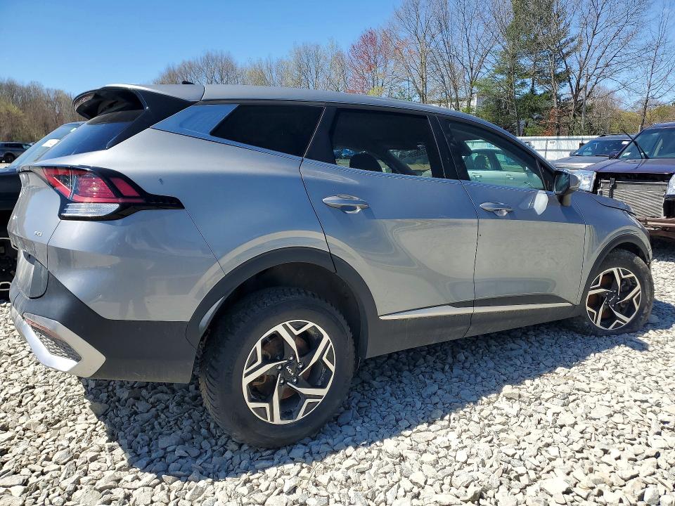 2023 Kia Sportage VIN KNDPUCAF0P7039096 COPART salvage auction — FRONT END, Va - Certificate Of Title (P), sold $7,100 on 2026-07-08 (photo 3)