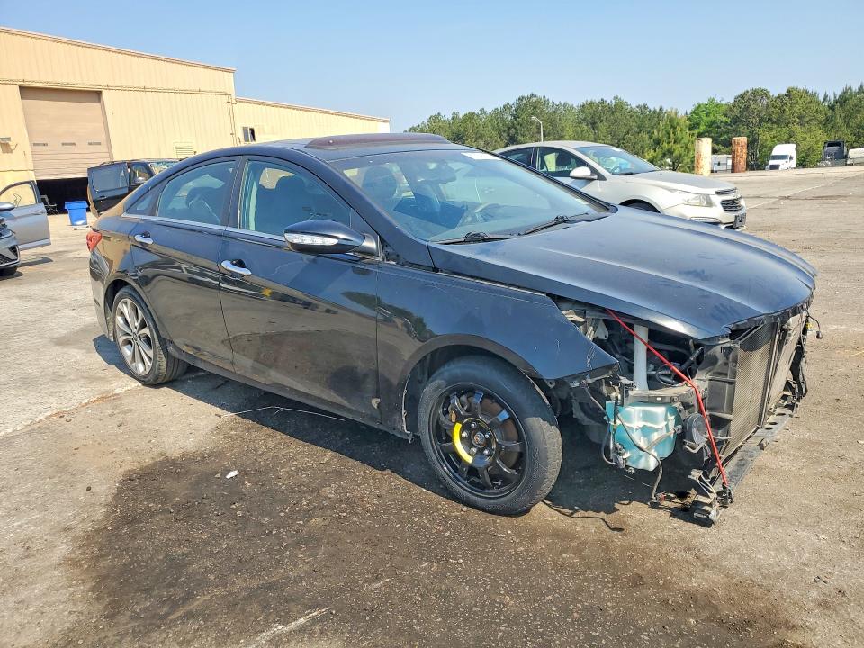 2014 Hyundai Sonata VIN 5NPEC4AB9EH860056 COPART salvage auction — FRONT END, Sc - Cert Of Title-Salvage, sold $800 on 2026-07-17 (photo 4)