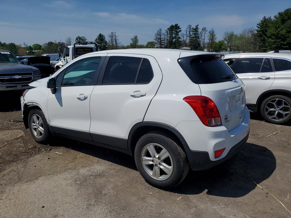 2020 Chevrolet Trax VIN KL7CJKSB8LB086605 COPART salvage auction — FRONT END, MD - CERT OF SALVAGE > 75% DAMAGE, sold $650 on 2026-07-27 (photo 2)