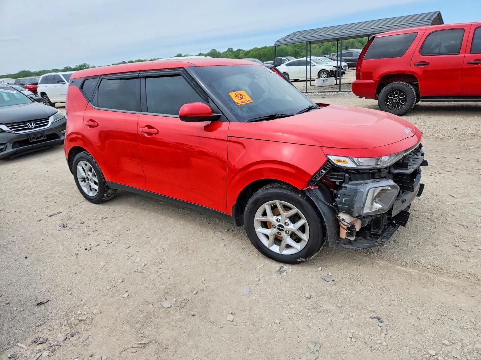 2022 Kia Soul VIN KNDJ23AU8N7180439 COPART salvage auction — SIDE, Ks - Cert Of Title-Salvage, sold $1,650 on 2026-07-16 (photo 4)