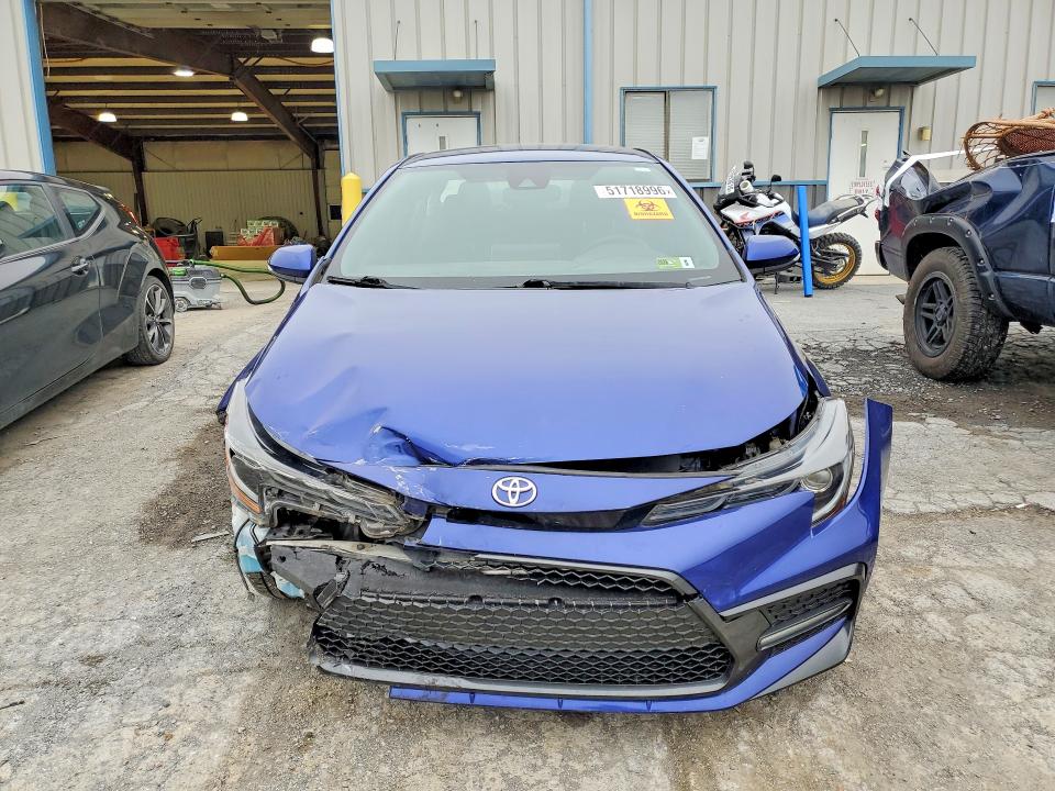 2020 Toyota Corolla VIN 5YFS4RCE1LP034113 COPART salvage auction — FRONT END, Pa - Certificate Of Salvage, sold $5,200 on 2026-07-31 (photo 5)