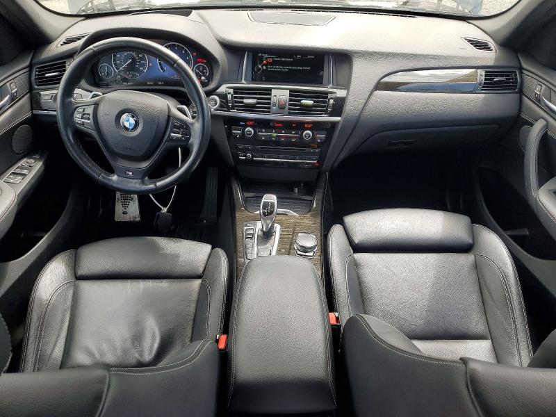 2016 BMW X3 VIN 5UXWX7C50G0S15876 COPART salvage auction — REAR END, Ca - Salvage Certificate, sold $4,900 on 2026-07-02 (photo 8)