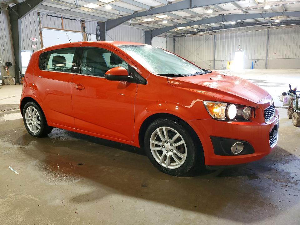2012 Chevrolet SONIC VIN 1G1JC6SH8C4226245 COPART salvage auction — MINOR DENT/SCRATCHES, Pa - Cert Of Title, sold $975 on 2026-07-02 (photo 4)
