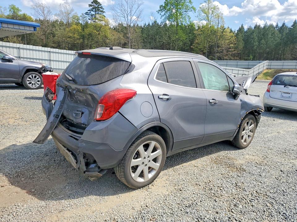 2015 Buick Encore VIN KL4CJCSB5FB149182 COPART salvage auction — FRONT END, Nc - Salvage Certificate Of Title, sold $200 on 2026-07-09 (photo 3)