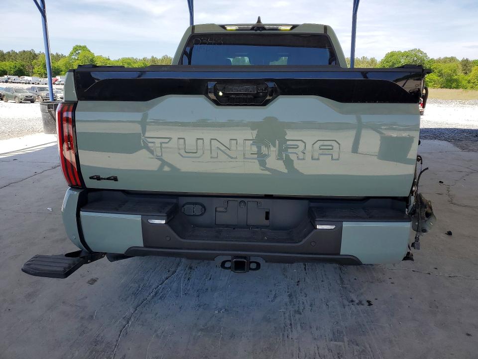 2025 Toyota Tundra VIN 5TFNA5DBXSX270343 COPART salvage auction — FRONT END, Ga - Cert Of Title-Salvage, sold $30,000 on 2026-07-09 (photo 6)