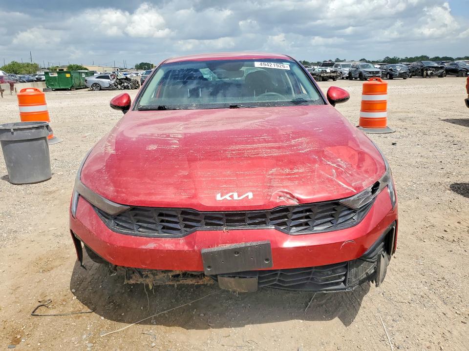 2025 Kia VIN KNAG24J74S5344932 COPART salvage auction — FRONT END, Tx - Salvage Title-Flood Damage, sold $2,150 on 2026-07-20 (photo 5)