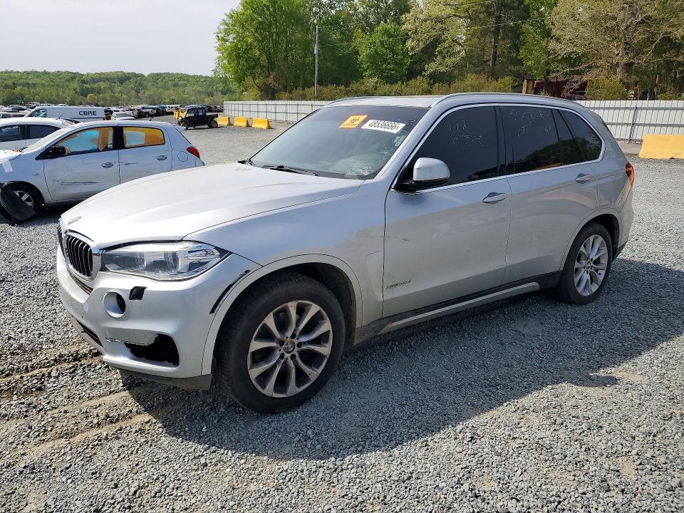 2015 BMW X5 VIN 5UXKS4C50F0N08624 COPART salvage auction — FRONT END, Nc - Dealer Only Clean Title (P), sold $6,400 on 2026-07-02 (photo 1)