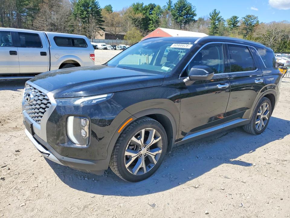 2020 Hyundai Palisade VIN KM8R4DHE3LU092281 COPART salvage auction — FRONT END, Ma - Cert Of Title-Salvage, sold $7,200 on 2026-07-27 (photo 1)