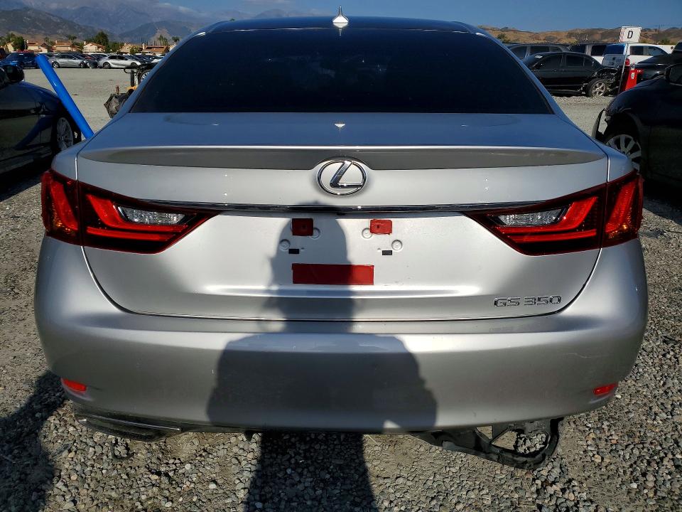 2014 Lexus Gs VIN JTHBE1BL8E5043985 COPART salvage auction — VANDALISM, Salvage Title, sold $6,100 on 2026-07-22 (photo 6)