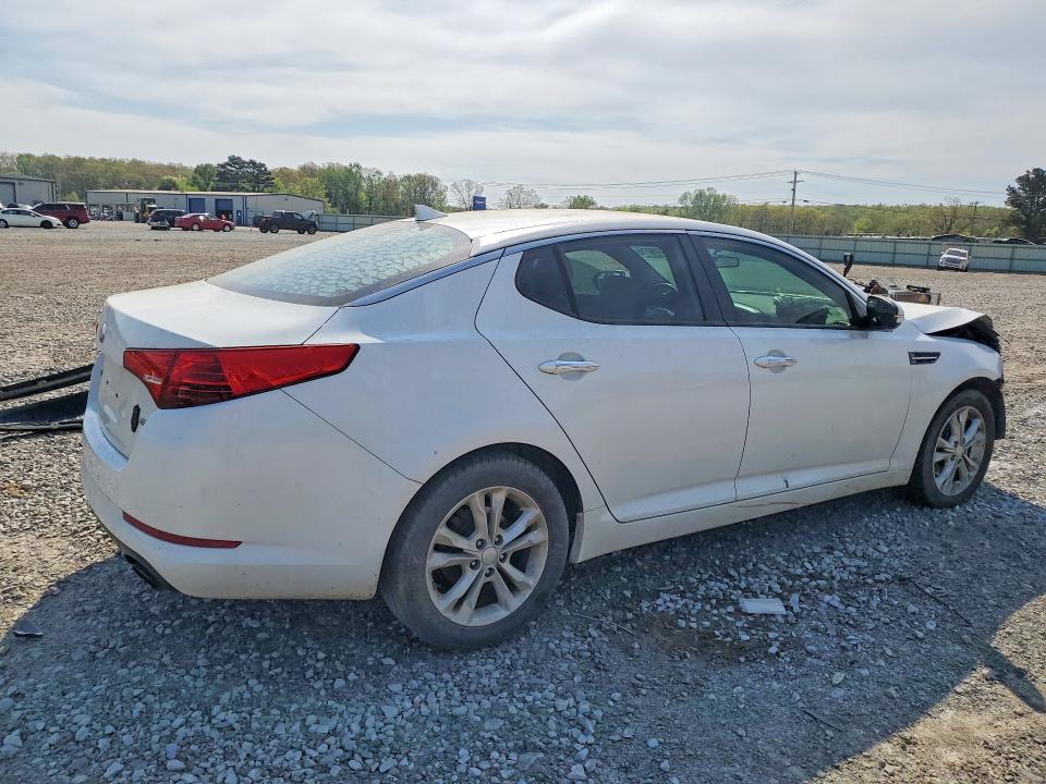 2013 Kia Optima VIN 5XXGM4A72DG234036 COPART salvage auction — FRONT END, Ar - Cert Of Title-Salvage, sold $675 on 2026-07-27 (photo 3)