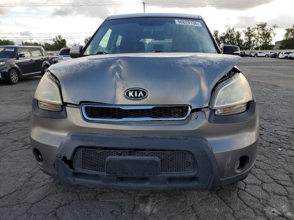 2011 Kia Soul VIN KNDJT2A29B7211943 COPART salvage auction — FRONT END, CA - SALVAGE CERTIFICATE, sold $475 on 2026-07-09 (photo 5)