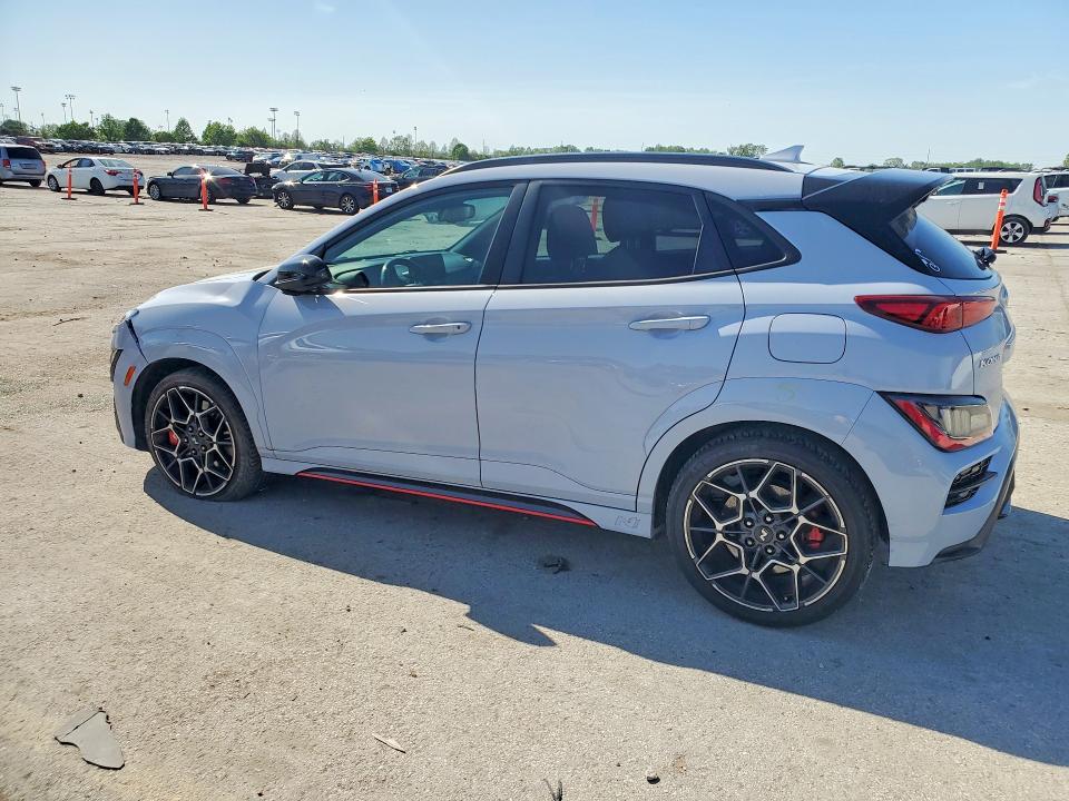 2022 Hyundai Kona VIN KM8KH3AC6NU001841 COPART salvage auction — FRONT END, Mo - Salvage Certificate Of Title, sold $6,000 on 2026-07-10 (photo 2)