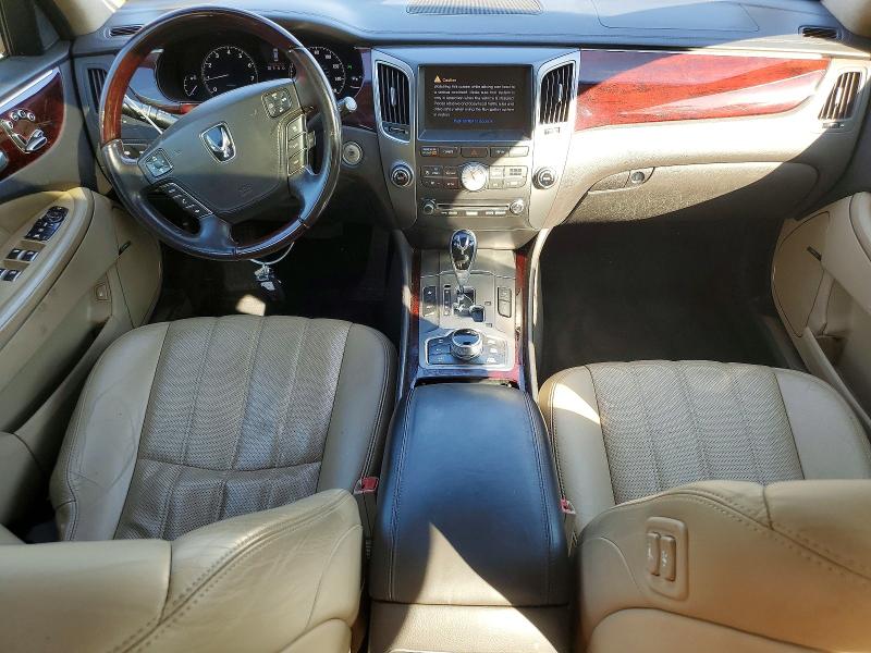 2012 Hyundai Equus VIN KMHGH4JH2CU052483 COPART salvage auction — FRONT END, MD, sold $1,000 on 2026-07-21 (photo 8)