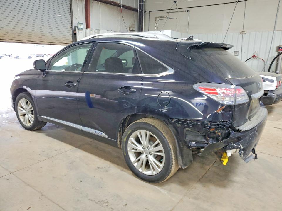 2011 Lexus Rx VIN JTJBC1BA6B2043242 COPART salvage auction — REAR END, Il - Salvage Certificate, sold $2,850 on 2026-07-07 (photo 2)
