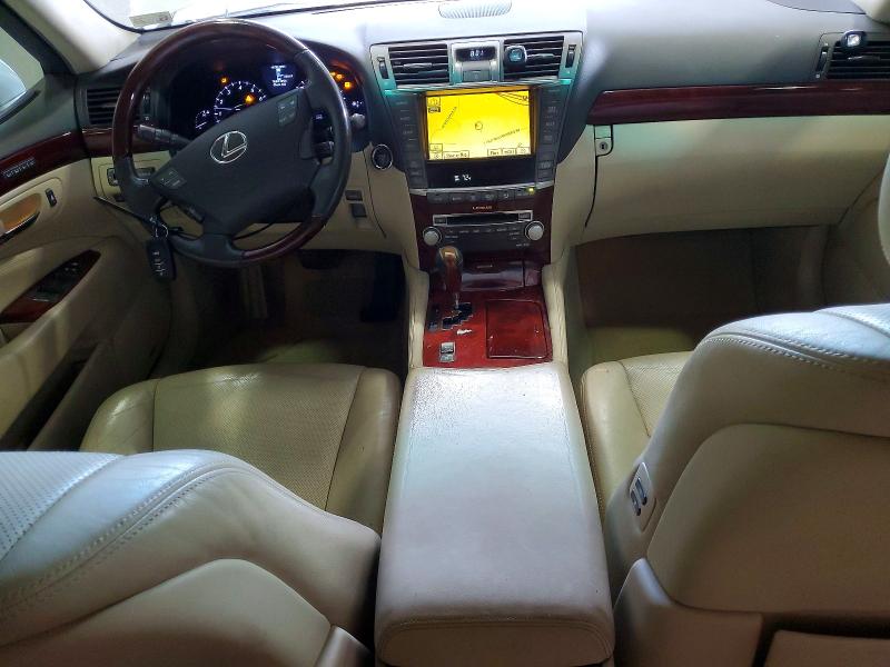 2011 Lexus Ls VIN JTHBL5EF5B5107639 COPART salvage auction — MECHANICAL, Va - Certificate Of Title, sold $1,800 on 2026-07-21 (photo 8)