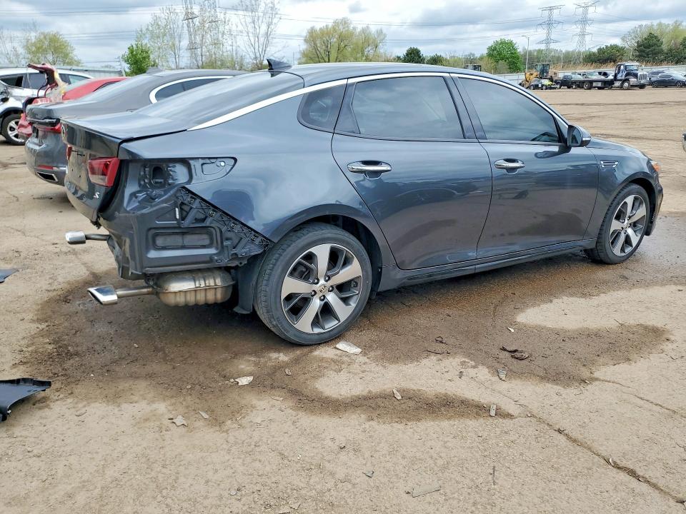 2020 Kia Optima VIN 5XXGT4L31LG409338 COPART salvage auction — REAR END, Il - Salvage Certificate, sold $4,250 on 2026-07-07 (photo 3)