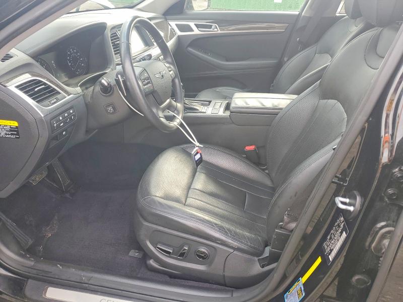 2017 Genesis G80 VIN KMHGN4JE9HU210145 COPART salvage auction — FRONT END, Il - Salvage Certificate, sold $3,250 on 2026-07-02 (photo 7)