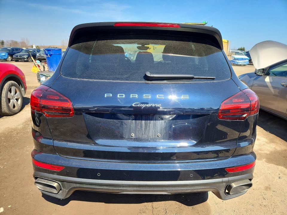 2016 Porsche Cayenne VIN WP1AA2A29GKA14943 COPART salvage auction — FRONT END, On - Permit Salvage, sold $6,700 on 2026-07-30 (photo 6)