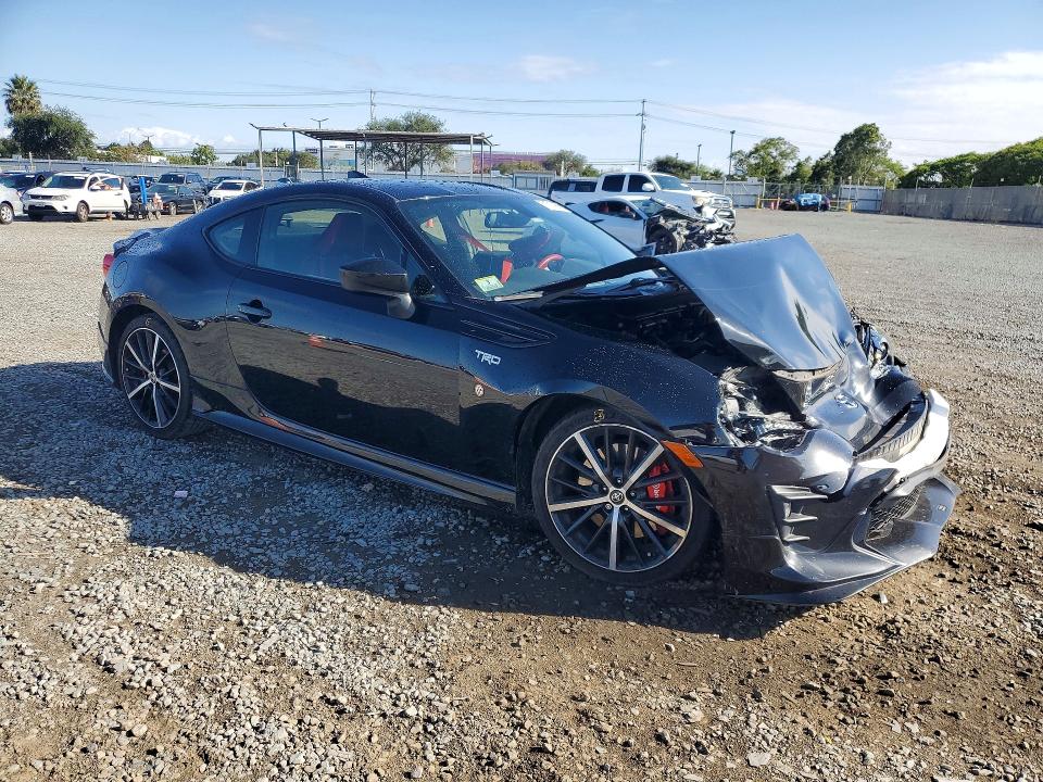 2019 Toyota Gt86 VIN JF1ZNAE17K9701946 COPART salvage auction — FRONT END, Ca - Salvage Certificate, sold $4,950 on 2026-07-24 (photo 4)