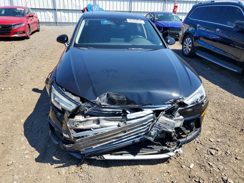 2019 Audi A4 VIN WAUENAF46KN001695 COPART salvage auction — FRONT END, Md - Cert Of Salvage > 75% Damage, sold $8,200 on 2026-07-27 (photo 5)