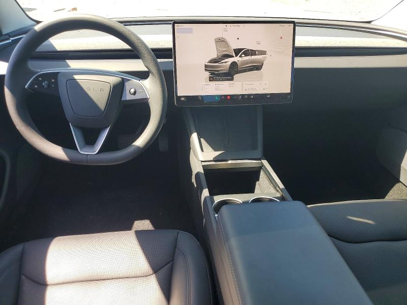 2025 Tesla Model 3 VIN 5YJ3E1EA4SF012422 COPART salvage auction — SIDE, Or - Salvage Title Certificate, sold $10,300 on 2026-07-22 (photo 8)