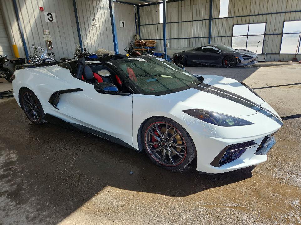2023 Chevrolet Corvette stingray VIN 1G1YC3D47P5130601 COPART salvage auction — UNDERCARRIAGE, CO - PUBLIC - SALVAGE TITLE, sold $54,500 on 2026-07-16 (photo 4)