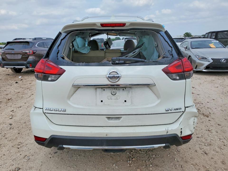 2017 Nissan Rogue sport VIN 5N1AT2MM1HC776468 COPART salvage auction — ALL OVER, Tx - Salvage Vehicle Title, sold $825 on 2026-07-02 (photo 6)