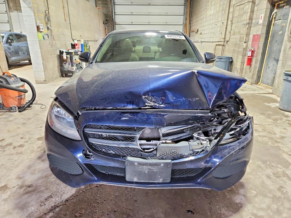 2017 Mercedes-benz C-klasse VIN 55SWF4KB4HU184062 COPART salvage auction — FRONT END, Mn - Cert Of Title-Salvage, sold $1,700 on 2026-07-02 (photo 5)