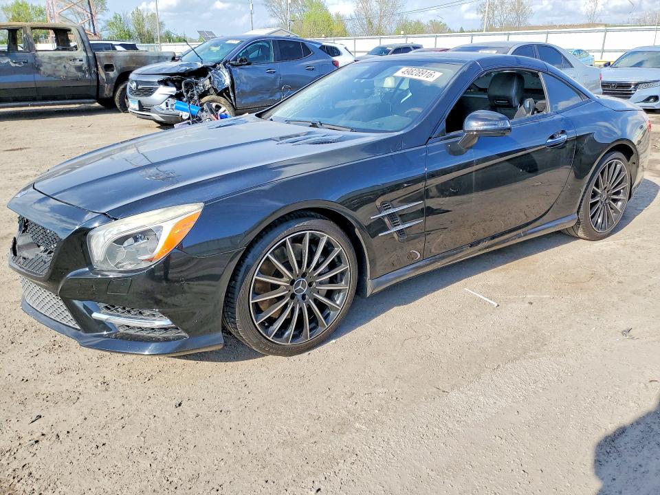 2014 Mercedes-benz Sl-klasse VIN WDDJK7DA7EF021478 COPART salvage auction — FRONT END, In - Cert Of Title-Salvage Title, sold $7,400 on 2026-07-06 (photo 1)