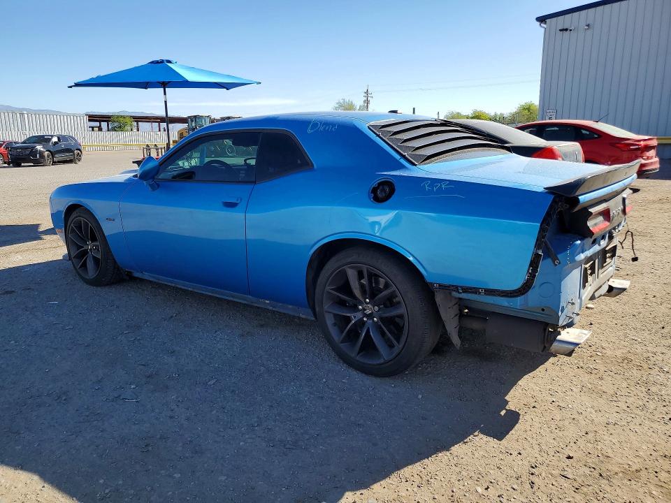 2019 Dodge Challenger VIN 2C3CDZBT5KH607172 COPART salvage auction — REAR END, Salvage Title, sold $11,200 on 2026-07-31 (photo 2)