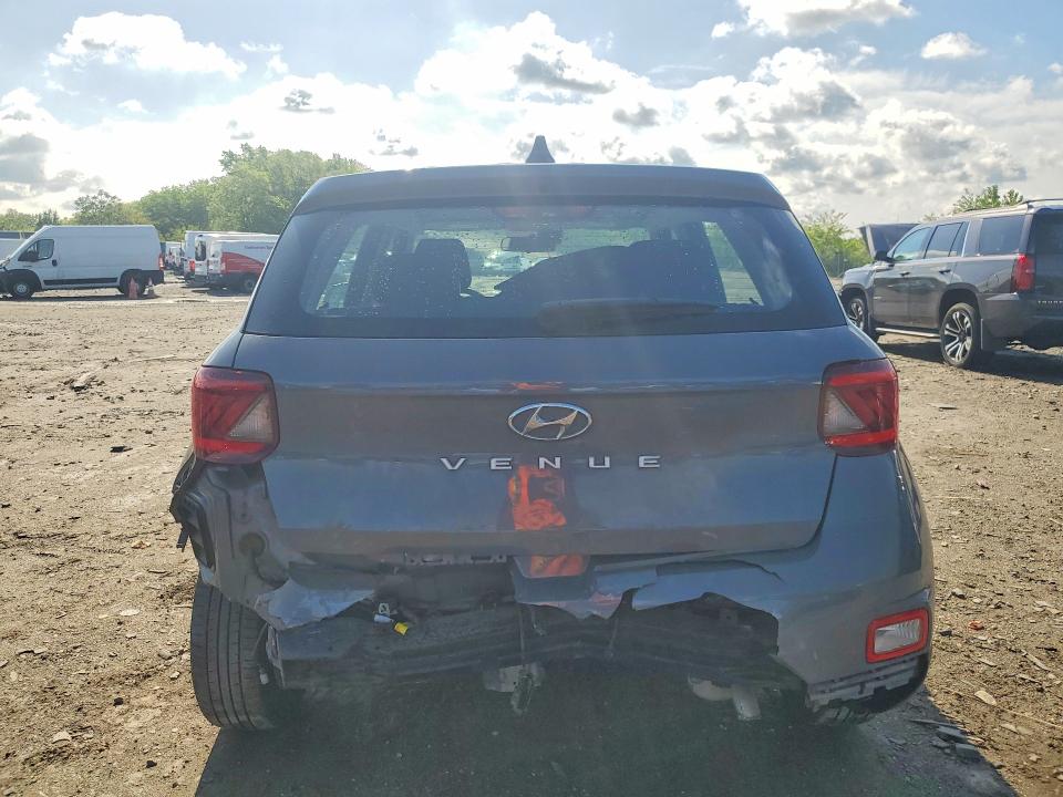 2021 Hyundai VIN KMHRB8A37MU082876 COPART salvage auction — REAR END, Md - Cert Of Salvage < 75% Damage, sold $3,600 on 2026-07-14 (photo 6)