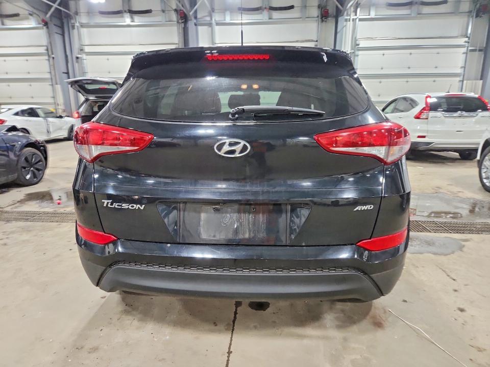 2016 Hyundai Tucson VIN KM8J3CA48GU101302 COPART salvage auction — VANDALISM, Mn - Cert Of Title-Prior Salvage, sold $2,550 on 2026-07-14 (photo 6)