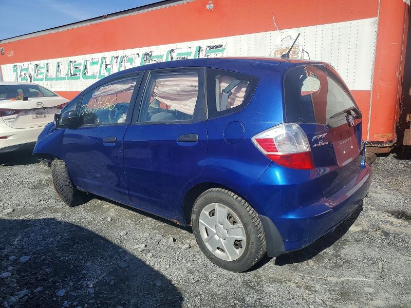 2013 Honda Fit VIN LUCGE8H36D3007502 COPART salvage auction — FRONT END, Qc - Irrecuperable, sold $200 on 2026-07-07 (photo 2)