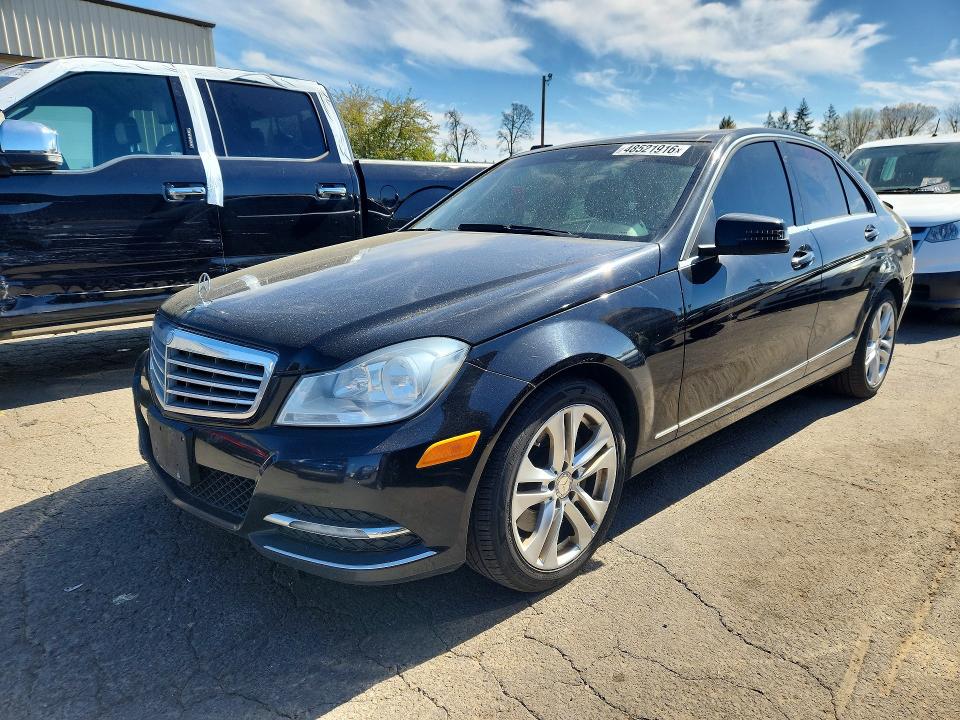 2013 Mercedes-benz VIN WDDGF8AB0DR257095 COPART salvage auction — REAR END, Or - Lien Papers Salvage, sold $1,700 on 2026-08-03 (photo 1)