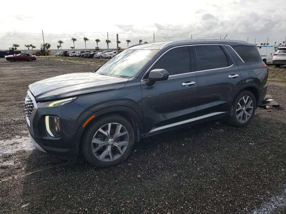 2020 Hyundai Palisade VIN KM8R44HE5LU095506 COPART salvage auction — FRONT END, Fl - Certificate Of Destruction, sold $4,100 on 2026-07-13 (photo 1)