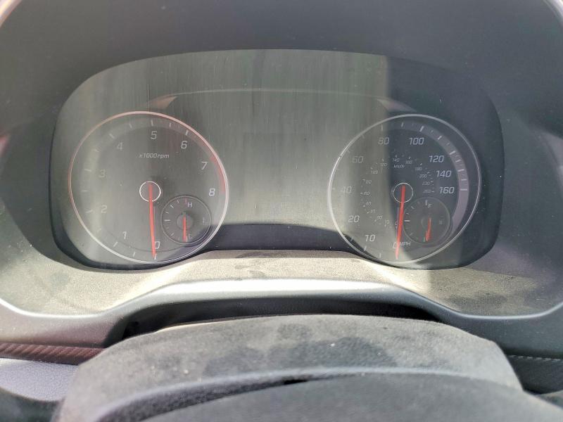 2019 Hyundai Elantra VIN KMHD04LB2KU830007 COPART salvage auction — FRONT END, TX - SALVAGE VEHICLE TITLE, sold $1,500 on 2026-07-30 (photo 9)