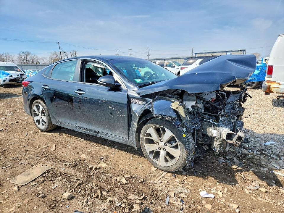 2020 Kia Optima VIN 5XXGT4L36LG442495 COPART salvage auction — FRONT END, Wv - Salvage Certificate, sold $825 on 2026-07-06 (photo 4)