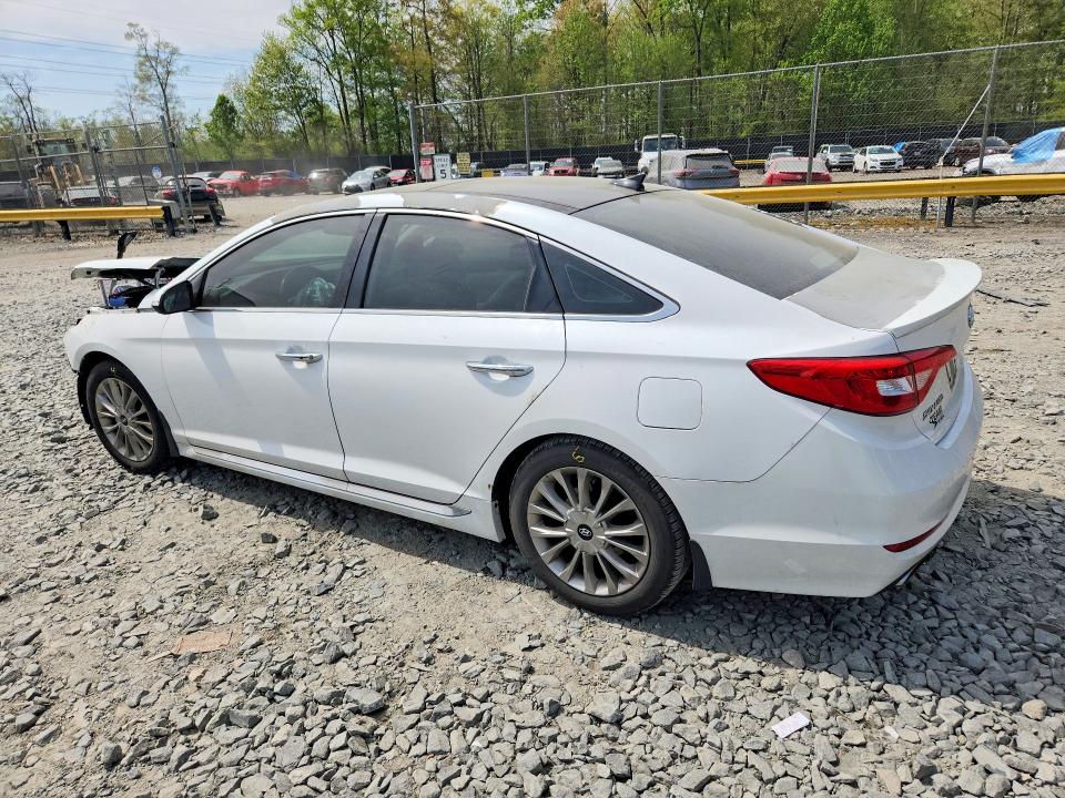 2015 Hyundai Sonata VIN 5NPE34AF3FH013067 COPART salvage auction — FRONT END, Md - Cert Of Salvage > 75% Damage, sold $1,200 on 2026-07-02 (photo 2)