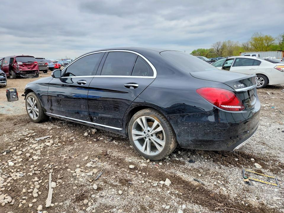 2020 Mercedes-benz C-klasse VIN W1KWF8EB1LR597909 COPART salvage auction — FRONT END, Il - Salvage Certificate, sold $5,800 on 2026-07-08 (photo 2)
