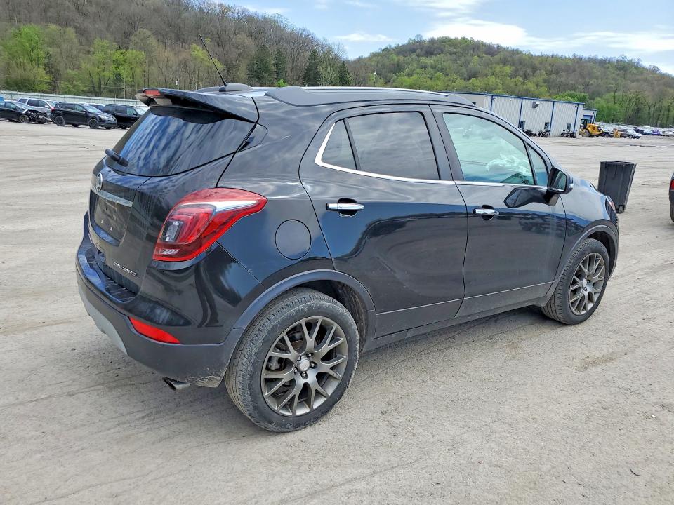 2018 Buick Encore VIN KL4CJ1SBXJB680682 COPART salvage auction — FRONT END, Oh - Cert Of Title-Salvage, sold $1,250 on 2026-07-09 (photo 3)