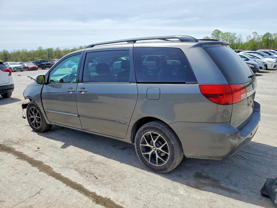 2005 Toyota Sienna VIN 5TDBA22C75S049659 COPART salvage auction — FRONT END, Pa - Certificate Of Salvage, sold $800 on 2026-07-02 (photo 2)