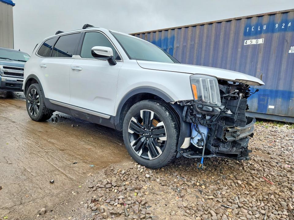 2023 Kia Telluride VIN 5XYP5DGC9PG326102 COPART salvage auction — FRONT END, Salvage Title, sold $7,400 on 2026-08-03 (photo 4)