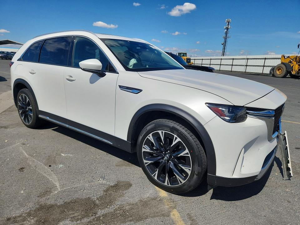 2024 Mazda Cx-90 VIN JM3KKDHA8R1104905 COPART salvage auction — FRONT END, Salvage Title, sold $14,800 on 2026-07-13 (photo 4)