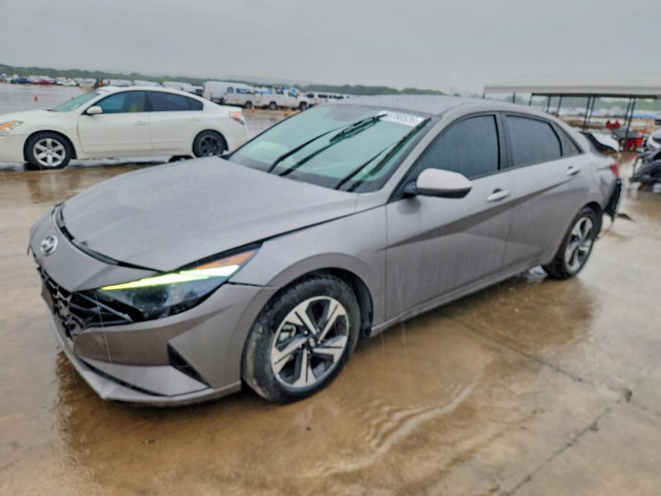2022 Hyundai Elantra VIN KMHLM4AJ6NU028803 COPART salvage auction — FRONT END, Tx - Certificate Of Title, sold $3,450 on 2026-07-09 (photo 1)