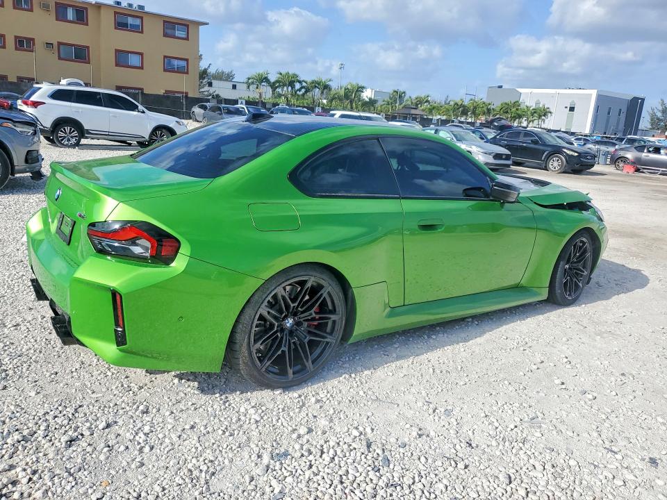 2025 BMW M2 VIN 3MF23DM05S8F24459 COPART salvage auction — FRONT END, Fl - Cert Of Title Slvg Rebuildable, sold $33,750 on 2026-09-01 (photo 3)