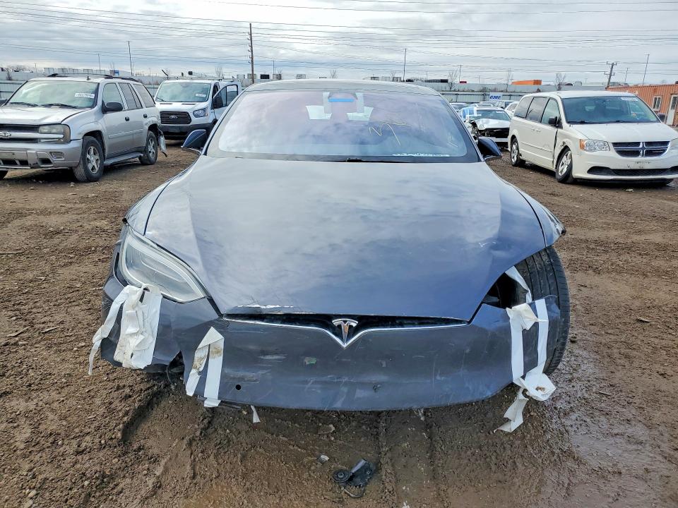 2018 Tesla VIN 5YJSA1E26JF243496 COPART salvage auction — FRONT END, Il - Salvage Certificate, sold $9,700 on 2026-07-02 (photo 5)