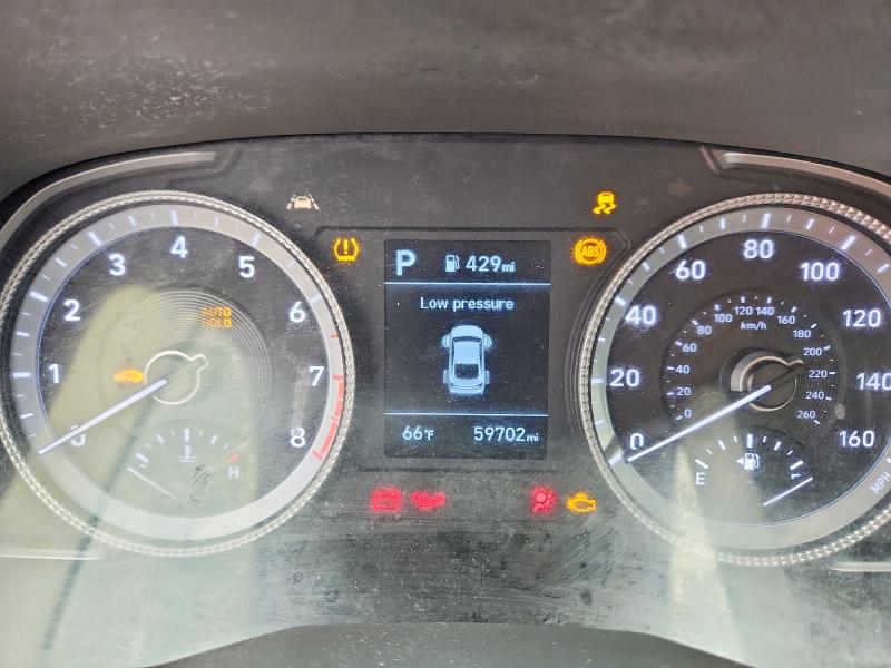 2021 Hyundai VIN 5NPEG4JA2MH124554 COPART salvage auction — FRONT END, Va - Cert Of Title - Salvage, sold $4,300 on 2026-07-08 (photo 9)