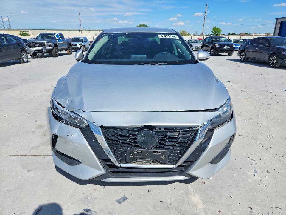 2022 Nissan Sentra VIN 3N1AB8CV5NY205415 COPART salvage auction — FRONT END, Tx - Salvage Vehicle Title, sold $4,300 on 2026-07-03 (photo 5)