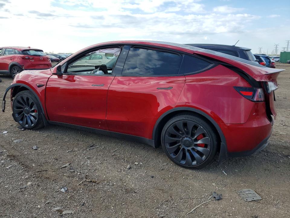 2024 Tesla VIN 7SAYGDEF2RA265519 COPART salvage auction — FRONT END, Il - Salvage Certificate, sold $8,000 on 2026-07-07 (photo 2)