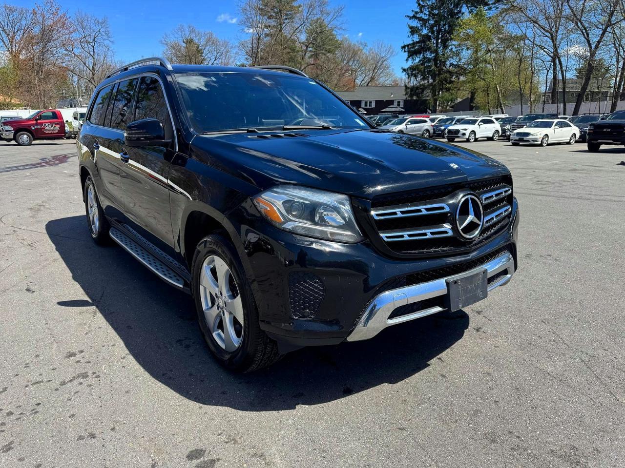 2017 Mercedes-Benz GLS-Class VIN 4JGDF6EE1HA758633 COPART salvage auction — Minor Dent/Scratches, NY - CERTIFICATE OF TITLE, sold $8,500 on 2026-07-01 (photo 4)